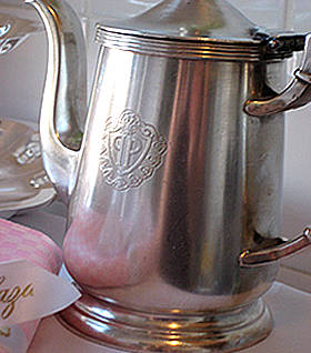 Plaza Hotel Silver Teapot